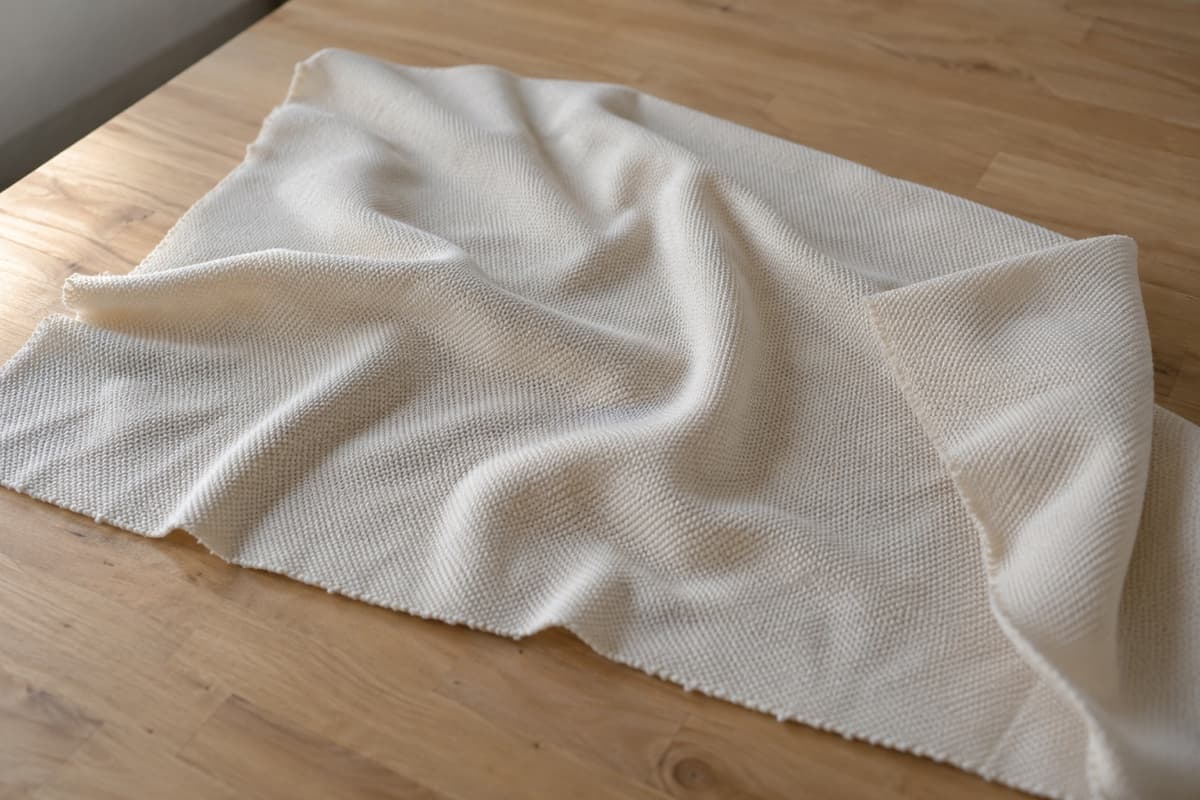 ภาพประกอบเนื้อผ้า Cotton Hybrid Plus (ผ้าผสมคอตตอน) ที่ใช้ผลิตเสื้อโปโล