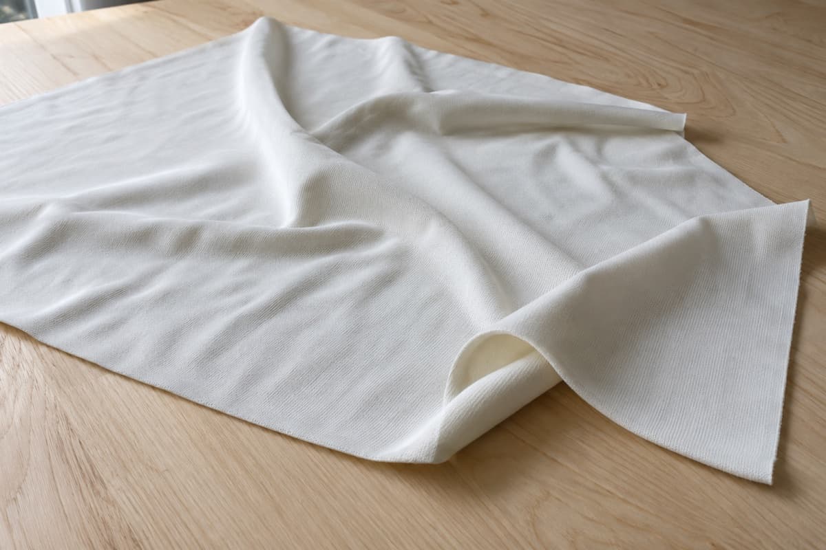 ภาพประกอบเนื้อผ้า Drytech UV (ผ้าผสมคอตตอน) ที่ใช้ผลิตเสื้อโปโล