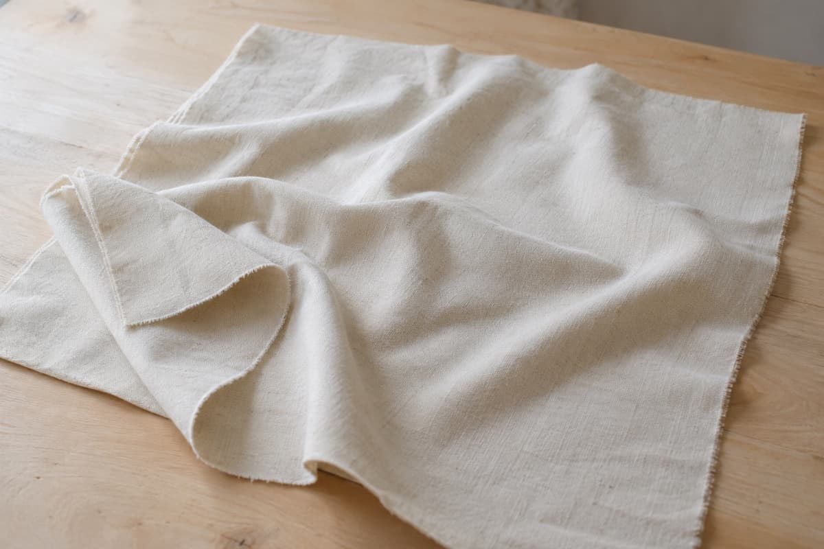 ภาพประกอบผ้า Cotton (ผ้าฝ้ายและผ้าทวิล) ทั้งผืน ที่ใช้ผลิตผ้ากันเปื้อน