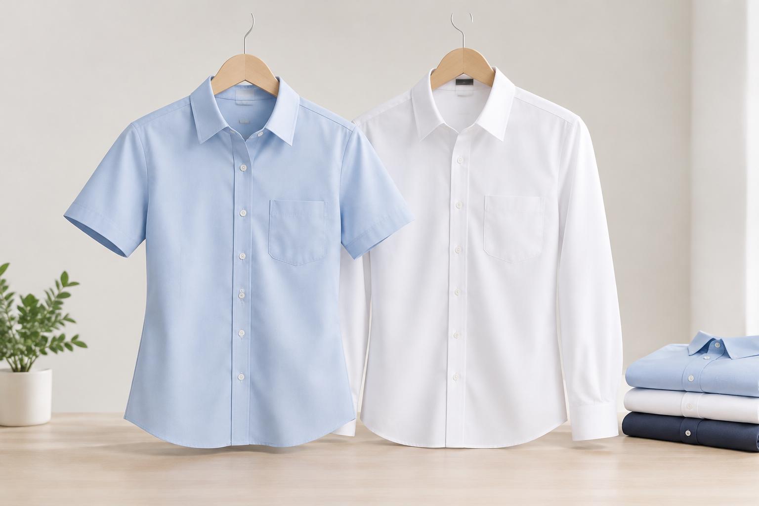 เสื้อเชิ้ตยูนิฟอร์ม แขนสั้น แขนยาว เลือกแบบไหนดี