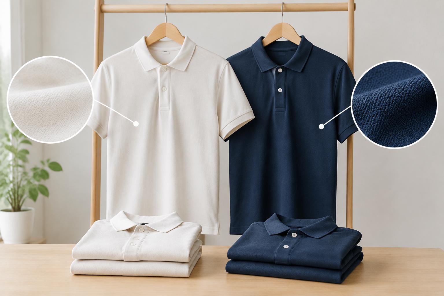 เสื้อโปโลหดไหม ผ้า TC กับ Cotton ต่างกันอย่างไร เผื่อไซส์ยังไง